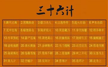 36计的读后感600字优秀7篇
