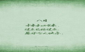 服装8月工作总结7篇