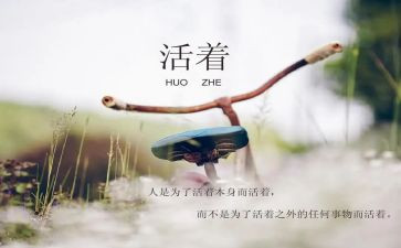 活着读后感的作文5篇