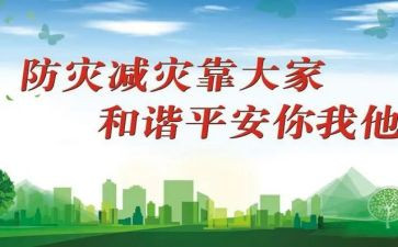 2024年防灾减灾活动方案优秀6篇