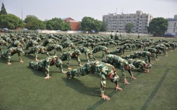 军训六百字心得体会5篇