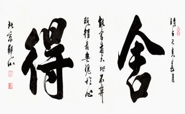 舍与得读后感1000字模板8篇