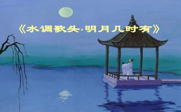 《水调歌头》的读后感5篇
