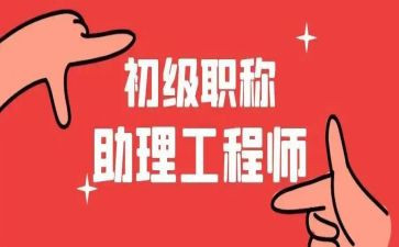 助理工程师个人专业工作总结6篇